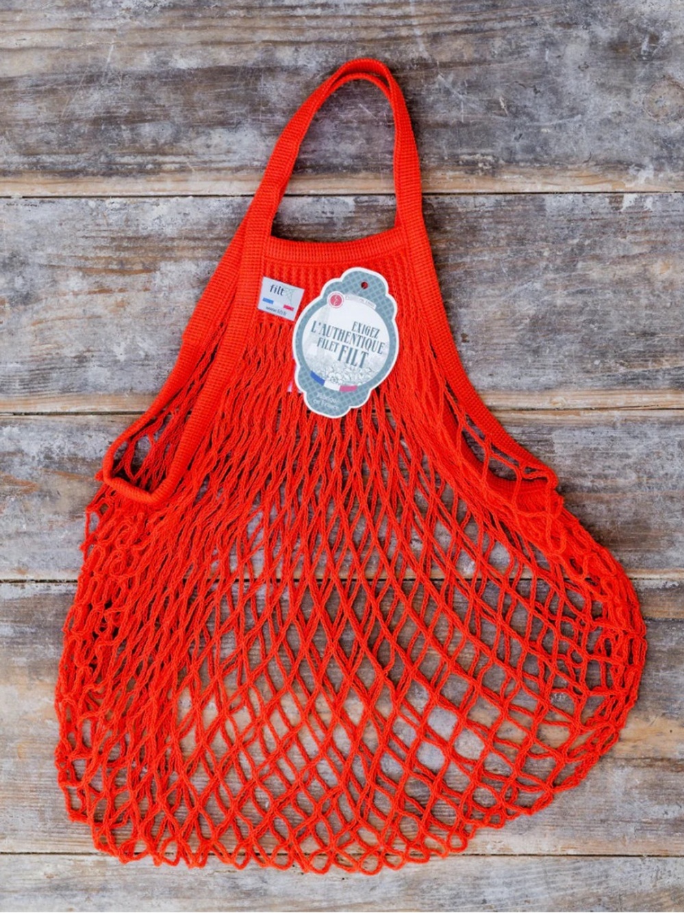Filt French String Long Handle Market Bag